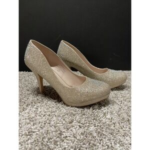 Women's DE BLOSSOM COLLECTION‎ Robin Sparkly Pump Heels - Size 7